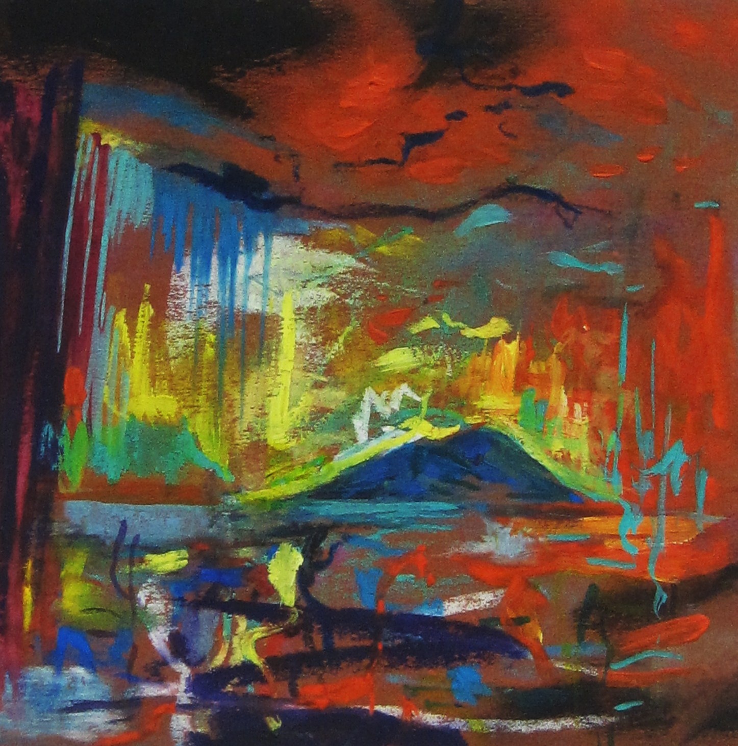 Gribun Bay,Mull.15 by 14cm.JPG