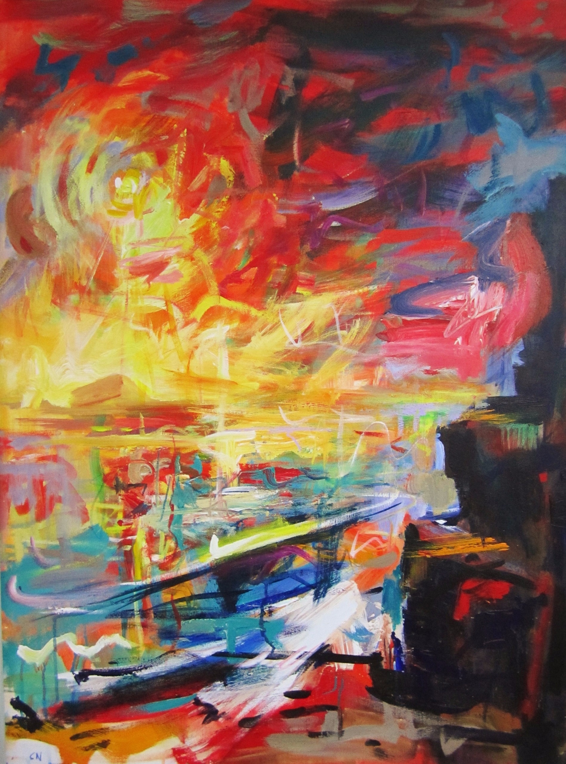 Knockvologan beach,Mull.76 by 102cm .jpg