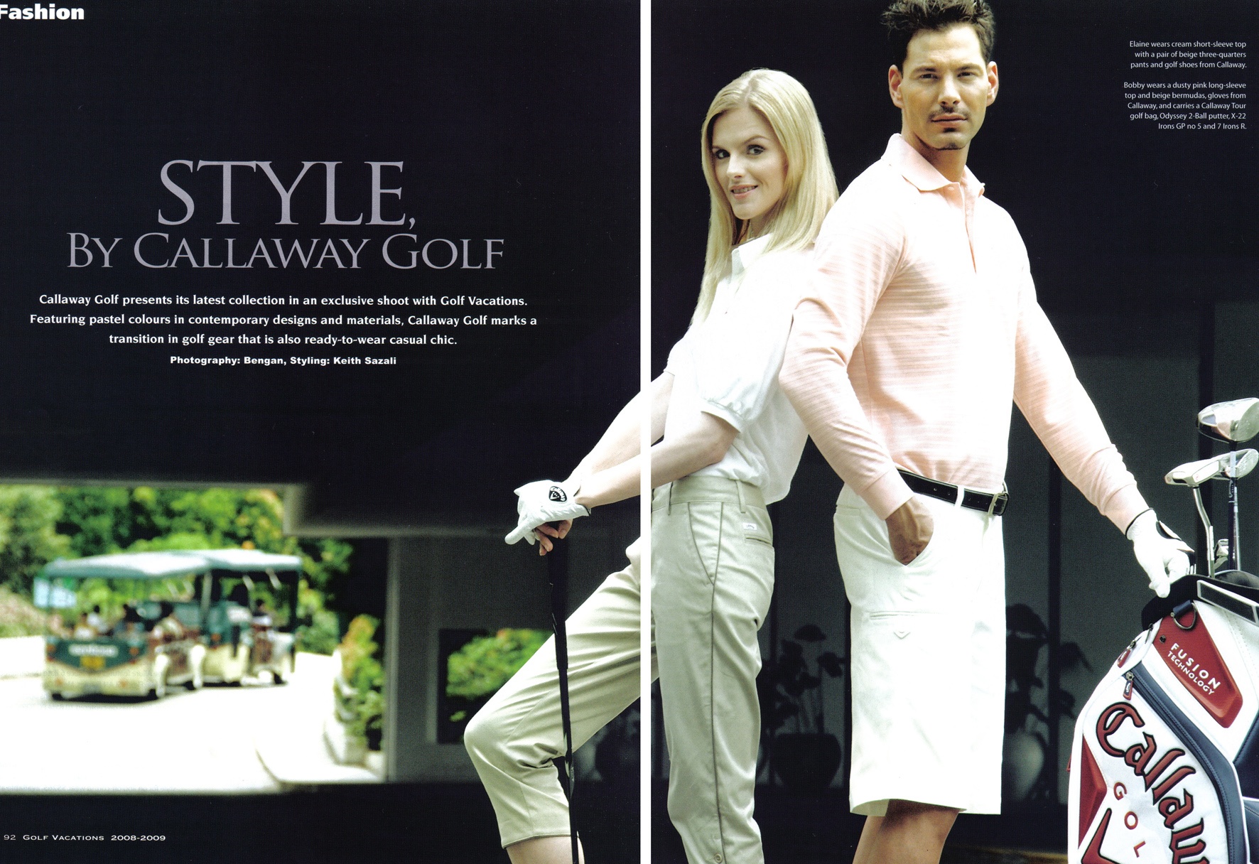 Elaine Abrams for Golf Vacations 