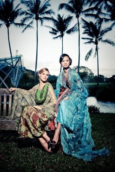 Elaine Abrams for Omar Silk, Malaysia