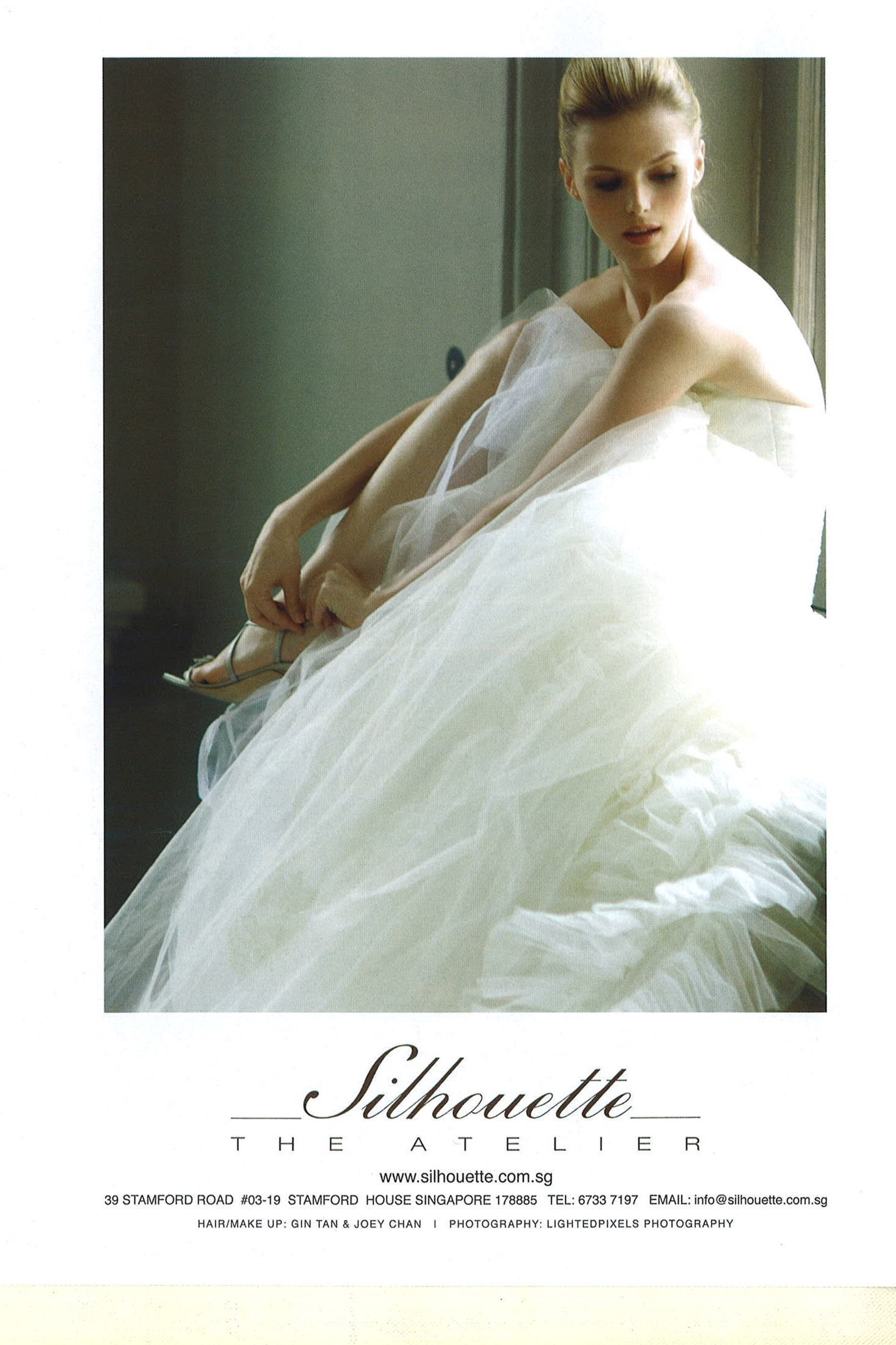 Elaine Abrams for Silhouette Atelier, Singapore